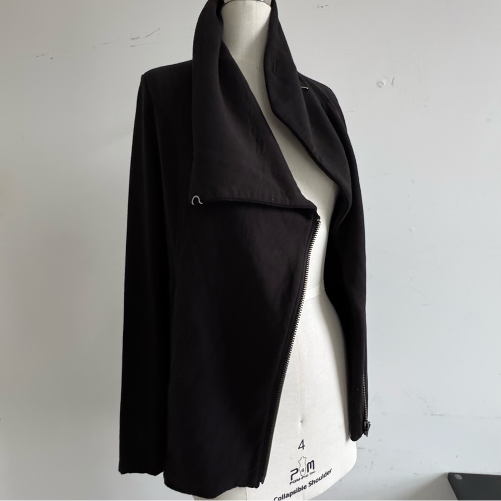 Helmut Lang Black Women's zipper top L